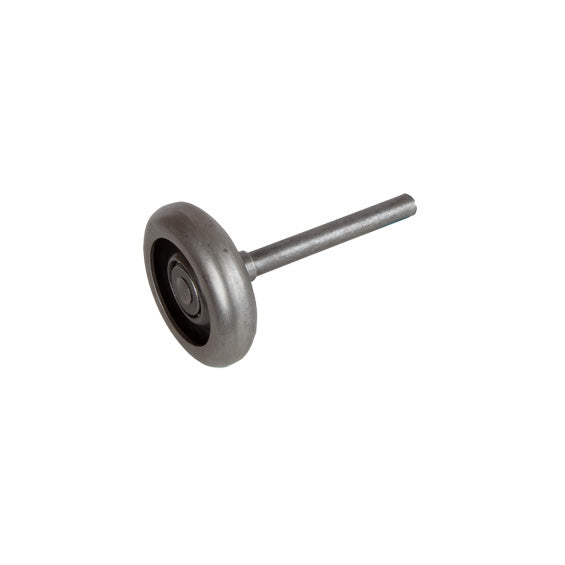 Steel Roller, 3" Wheel, 4" Stem