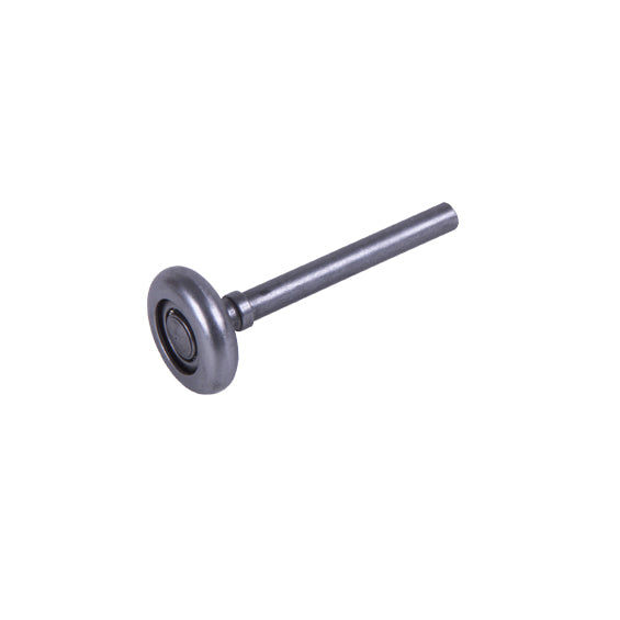 Steel Roller, 2" Wheel, 4" Stem