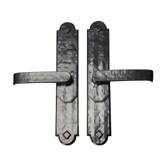 11" Traditional Magnetic Decorative Handle Set, Black (Set of 2)